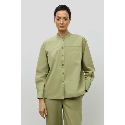 Купить Блуза Baon, размер 50, зеленый
Свободная рубашка из плотной, но дышащей ткани -...