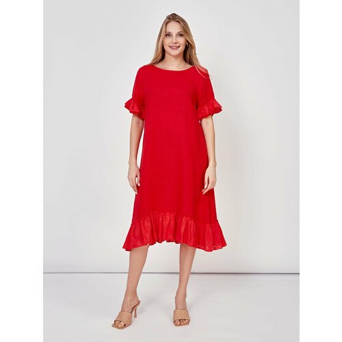 Купить Платье размер 42, красный
Платье с оборками FabricaDelino RU 48 / EU 42 / L. Цве...