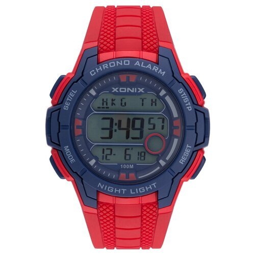 Купить Наручные часы XONIX, красный
Водонепроницаемые электронные часы Xonix.<br><br>Ши...