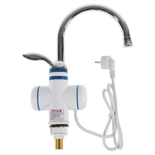 Купить Кран-водонагреватель Luazon LHT-02, проточный, 3 кВт, 220 В, белый
В комплекте 1...