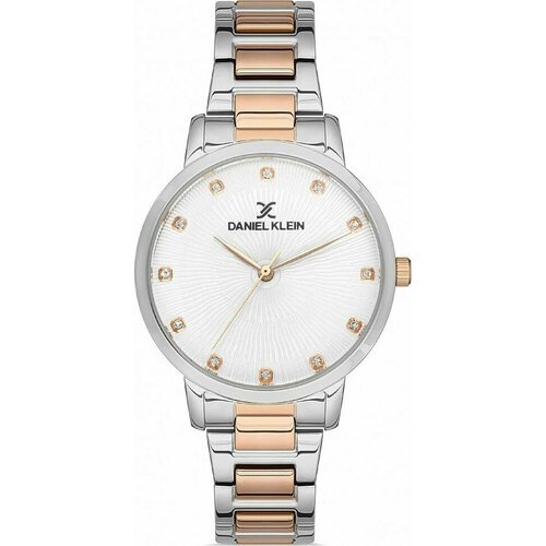 Купить Наручные часы Daniel Klein, белый
Женские кварцевые часы в круглом корпусе на ст...