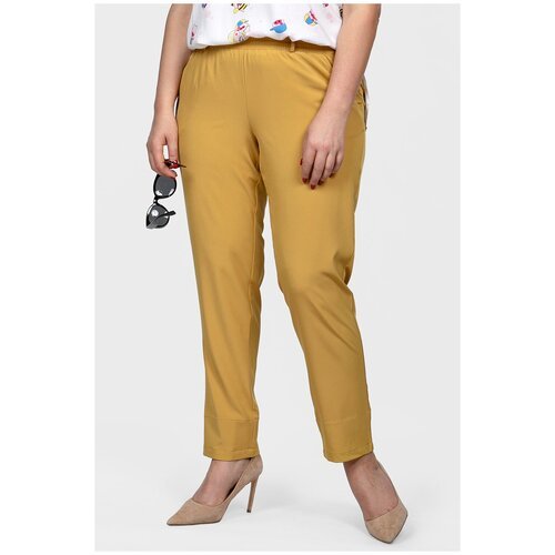 Купить Брюки SVESTA, размер 52, желтый
Модные женские брюки из тонкой костюмной ткани,...