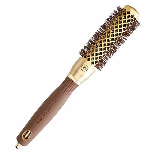 Купить Термобрашинг для волос Expert Blowout Shine Wavy Bristles Gold&Brown 25 мм
Высок...