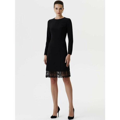 Купить Платье Арт-Деко, размер 48, черный
Оригинальное платье футляр с длинным рукавом...