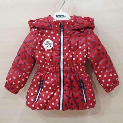 Купить Куртка Ариадна, размер 22, красный
Модная демисезонная куртка, для девочки, с ка...