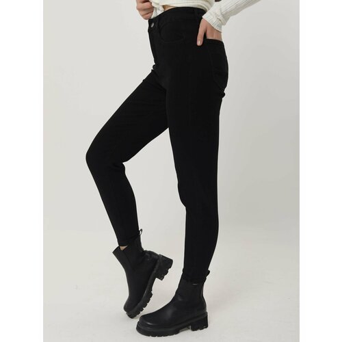 Купить Джинсы мом , размер 46-48 (29), черный
Стильные, удобные джинсы MOM с высокой по...