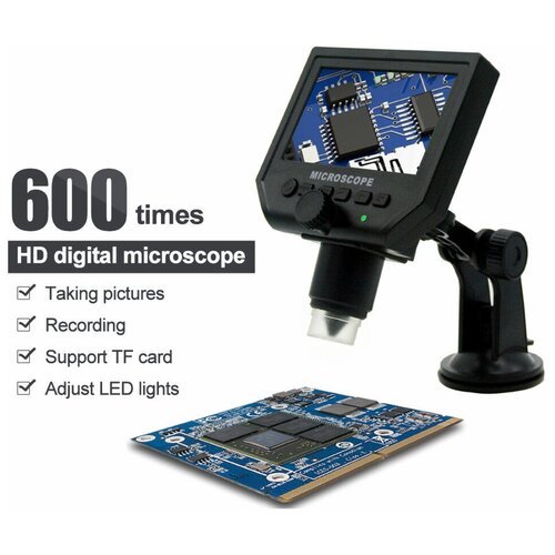 Купить USB видеомикроскоп Best G600 с экраном 4.3"
USB видеомикроскоп Best G600 с экран...