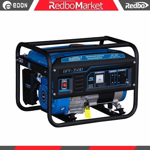 Купить Бензиновый генератор Redbo GPT-3500
Бензиновый генератор Redbo GPT-3500 - это на...