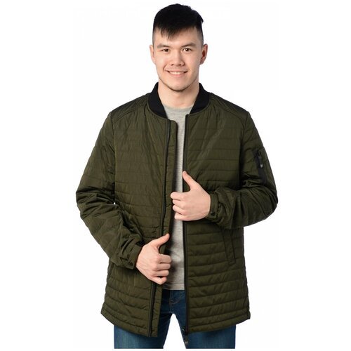 Купить Куртка Malidinu, размер 50, зеленый
Мужская демисезонная куртка облегченная моде...