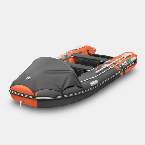 Купить Надувная лодка GLADIATOR E380PRO оранжево-темносерый
<p>Моторные лодки с надувны...