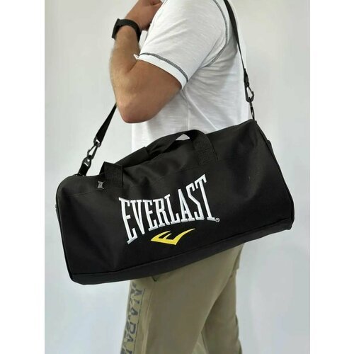 Купить Сумка Everlast, черный
<ul><li>Удобная спортивная сумка EVERLAST LITE ROLLED HOL...
