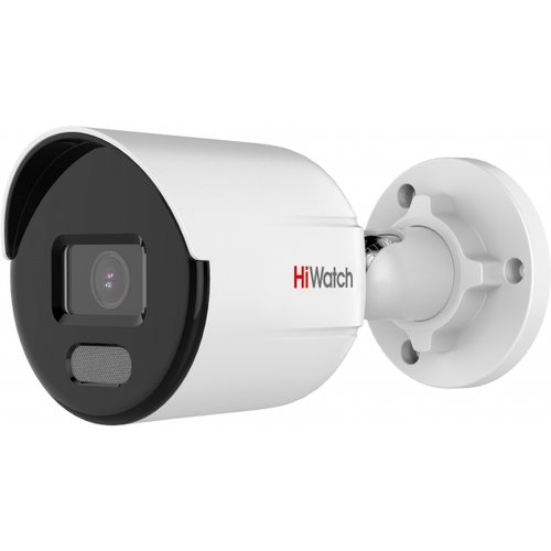 Купить Видеокамера Hiwatch DS-I450L(C) 4 мм 4Мп уличная цилиндрическая IP-камера с LED-...