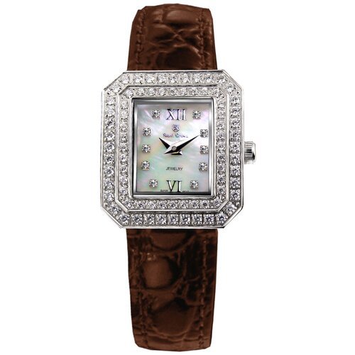 Купить Наручные часы Royal Crown, серебряный, коричневый
Наручные кварцевые женские час...