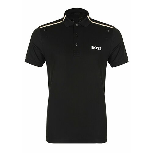 Купить Поло BOSS, размер M, черный
Рубашка-поло приталенного кроя из мужской коллекции...