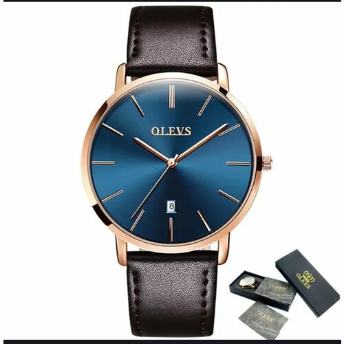Купить Наручные часы Olevs, золотой
<br>Параметры продукта:<br>Бренд: OLEVS<br>Номер мо...