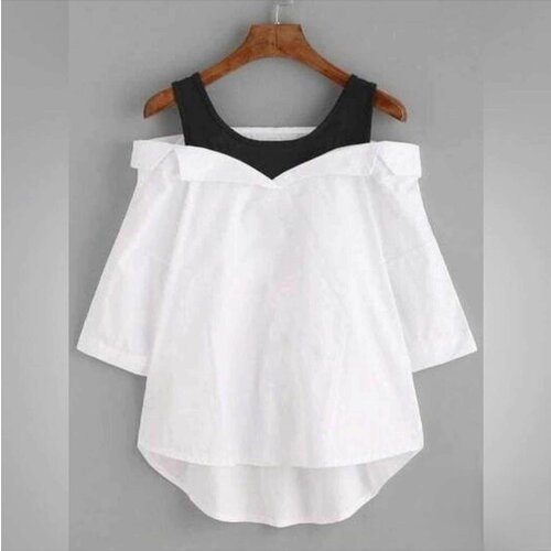 Купить Блуза размер 48, белый
Блузка-топик - это стильный и удобный элемент гардероба,...