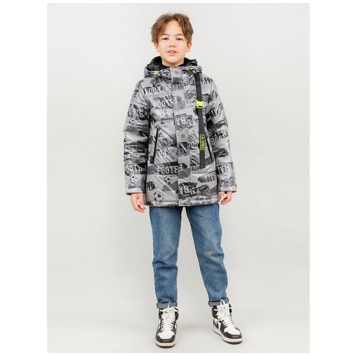 Купить Куртка FOBS, размер 140, серый
Лёгкая, практичная куртка для мальчика-подростка<...