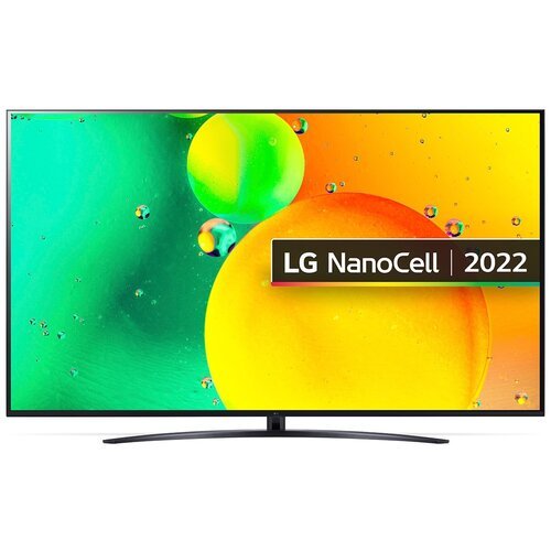 Купить 65" Телевизор LG 65NANO766QA 2022 IPS, синяя сажа
<br><br>Общая информацияДата в...