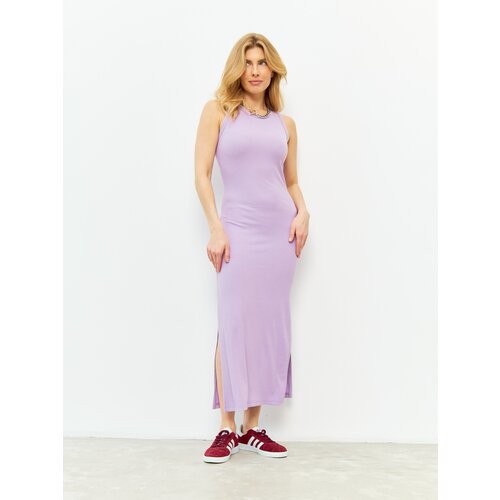Купить Платье YOXA VIBE, размер M, фиолетовый
Платье в рубчик макси из вискозы от бренд...