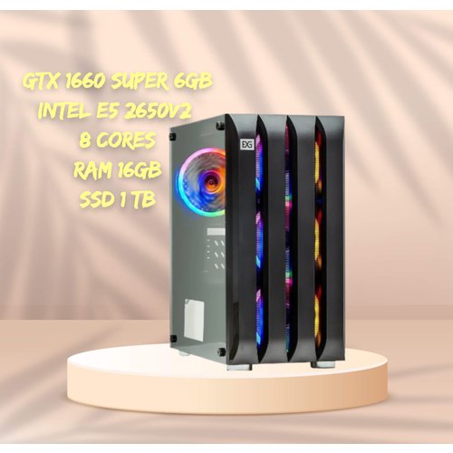 Купить Skyline1tb gtx 1660 super 6 gb / ssd 1tb / 16gb ram / intel e5
Настольный компью...