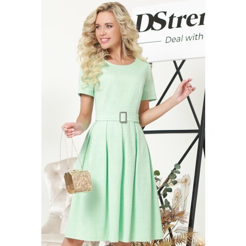 Купить Платье DStrend, размер 52, зеленый
Длина:<br><br>44 размер - 102 см<br><br>46 ра...