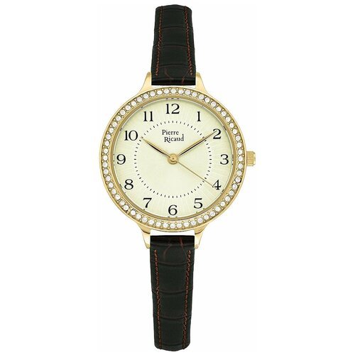 Купить Наручные часы Pierre Ricaud, золотой, желтый
Часы Pierre Ricaud P21060.1221QZ бр...