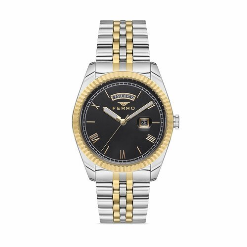 Купить Наручные часы Ferro F11130AWT-D2, черный
Классические мужские наручные часы с ре...