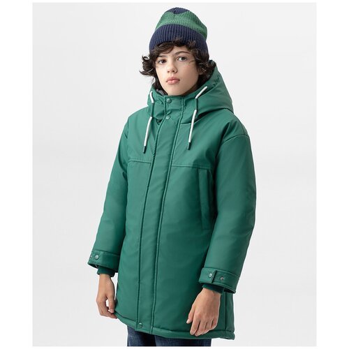 Купить Куртка Button Blue, размер 134, зеленый
Демисезонная куртка зеленого цвета с три...
