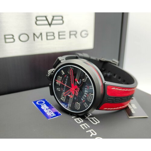 Купить Наручные часы Bomberg BOLT-68 RS45CHPBA.22.3, черный, красный
Bomberg – молодая...