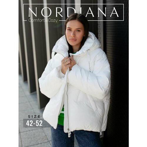 Купить Пуховик NORDIANA, размер 44, белый
Представляем вам теплый зимний женский пухови...
