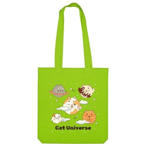 Купить Сумка Us Basic, зеленый
Название принта: Кошачья Вселенная (Cat Universe). Автор...