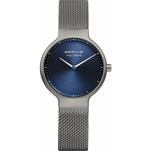 Купить Наручные часы BERING, синий, серый
•Точный кварцевый механизм. • Часовая и минут...