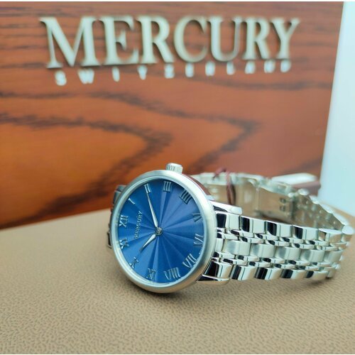 Купить Наручные часы, синий
Часы женские кваpцевые стальныеMеrcury МЕ400 МЕ400-SS-9<br>...