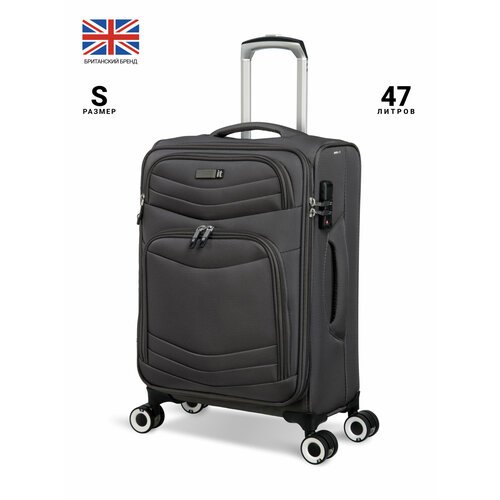 Купить Чемодан IT Luggage, размер S, серый
Стильный и прочный чемодан из текстиля небол...