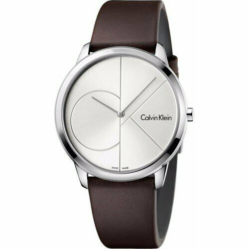 Купить Наручные часы CALVIN KLEIN, коричневый
Четкие линии циферблата дополняет стильны...