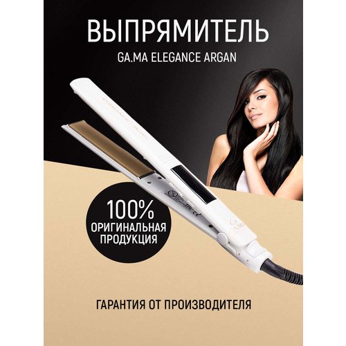 Купить Плойка GA.MA Elegance Argan (GI0201), white
Утюжок для волос Ga Ma GI0201 Длина...