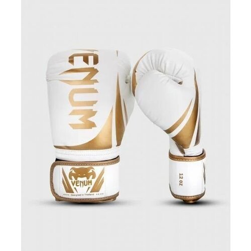 Купить Перчатки для бокса Venum Challenger 2.0 Boxing Gloves VENUM-0661-226, белый/золо...