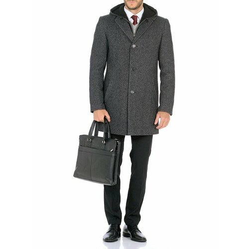 Купить Пальто Berkytt, размер 46/182, серый
Полупальто мужское полуприлегающего силуэта...