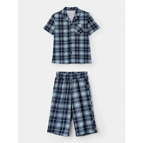 Купить Пижама CLEO, размер 28, синий
Хлопковая пижама с бриджами для мальчиков, с корот...