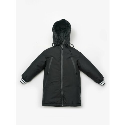 Купить Куртка Orso Bianco, размер 122, черный
Трендовая удлиненная демисезонная куртка...