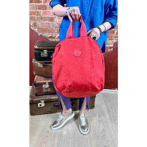 Купить Текстильный стильный рюкзак розовый
Стильный и удобный рюкзак из плотного тексти...
