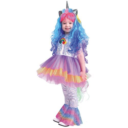 Купить Костюм пуговка, размер 104, радужный
Карнавальный костюм Пони Виви для девочки –...