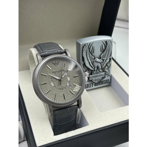 Купить Наручные часы, серый
Мужской набор "EA" - идеальный подарок для современного муж...