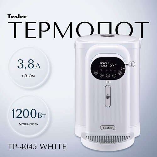 Купить Термопот TESLER TP-4045 WHITE
Компактный термопот с сенсорным управлением Tesler...
