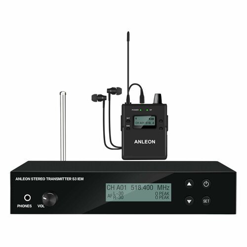 Купить Anleon S3 радиосистема персонального мониторинга 626-662MHz
Беспроводная система...