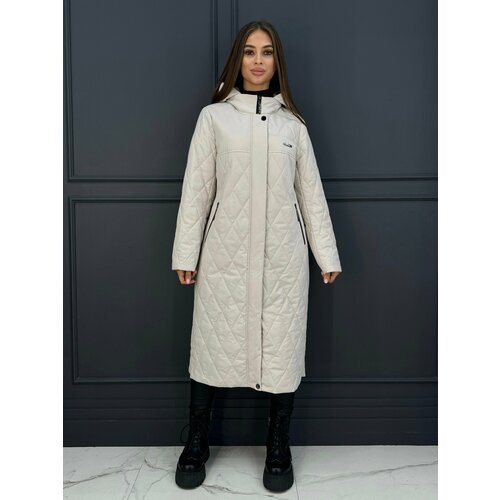 Купить Куртка Karmelstyle, размер 48, бежевый
Стильное женское демисезонное пальто Karm...