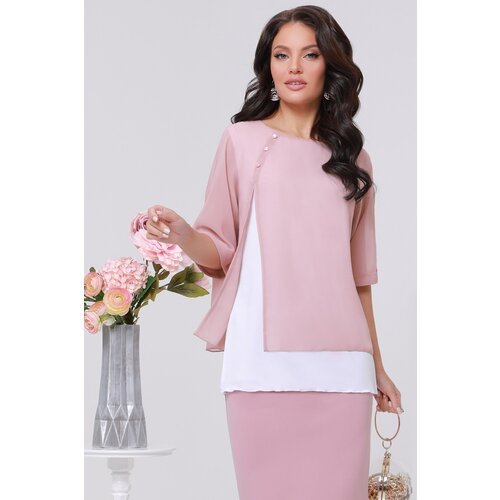 Купить Блуза DStrend, размер 44, розовый
Длина:<br><br>44 размер - 66 см<br><br>46 разм...