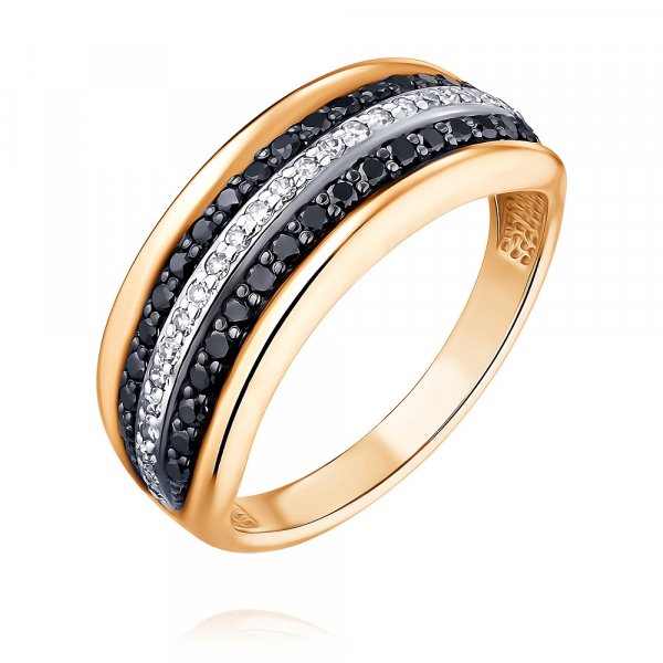 Купить Кольцо
Кольцо из красного золота 585 пробы с бриллиантами Кольцо украшают: • 25...