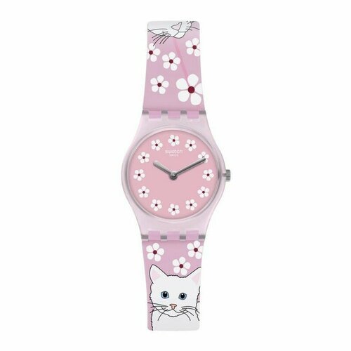 Купить Наручные часы swatch, розовый
Светло-розовый ремешок забавных часов MINOU MINOU...