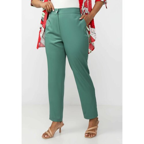 Купить Брюки Bianka Modeno, размер 50, зеленый
Красивые элегантные брюки 7/8, с кармана...